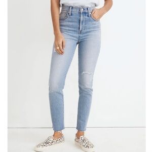 MWT MADEWELL The Perfect Vintage Jean in Coffey Wash: Worn-In Edition - Size 26